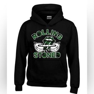Jon Lauren’s Rolling Stoned hoodie no‎ tags